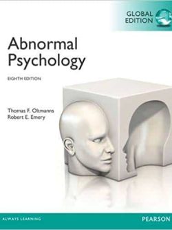Abnormal Psychology (8th Edition) – Global – eBook PDF