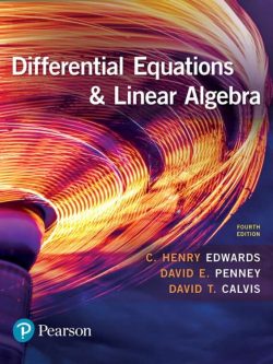 Differential Equations and Linear Algebra (4th Edition) – eBook PDF