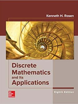 Rosen’s Discrete Mathematics and Its Applications (8th Edition) – eBook PDF