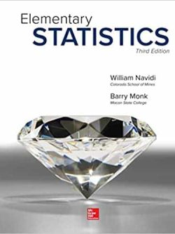 Elementary Statistics (3rd Edition) – William Navidi – eBook PDF