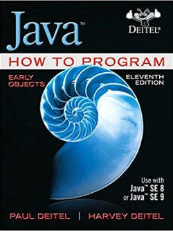 Java How to Program, Early Objects (11th Edition) eBook PDF