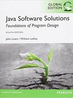 Java Software Solutions (8th Global Edition) – eBook PDF