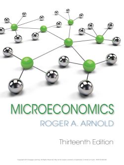 Microeconomics (13th Edition) – Roger Arnold – eBook PDF