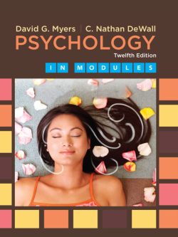 Psychology in Modules (12th Edition) – Myers/DeWall – eBook PDF