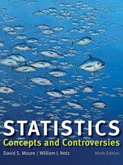 Statistics: Concepts and Controversies (9th Edition) – eBook PDF