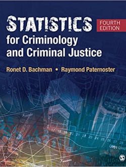 Statistics for Criminology and Criminal Justice (4th Edition) – eBook PDF