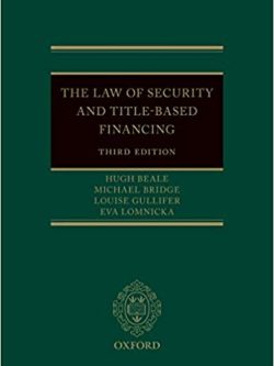 The Law of Security and Title-Based Financing (3rd Edition) – eBook PDF