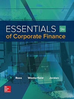 Essentials of Corporate Finance (9th Edition) – Ross/Westerfield/Jordan – eBook PDF
